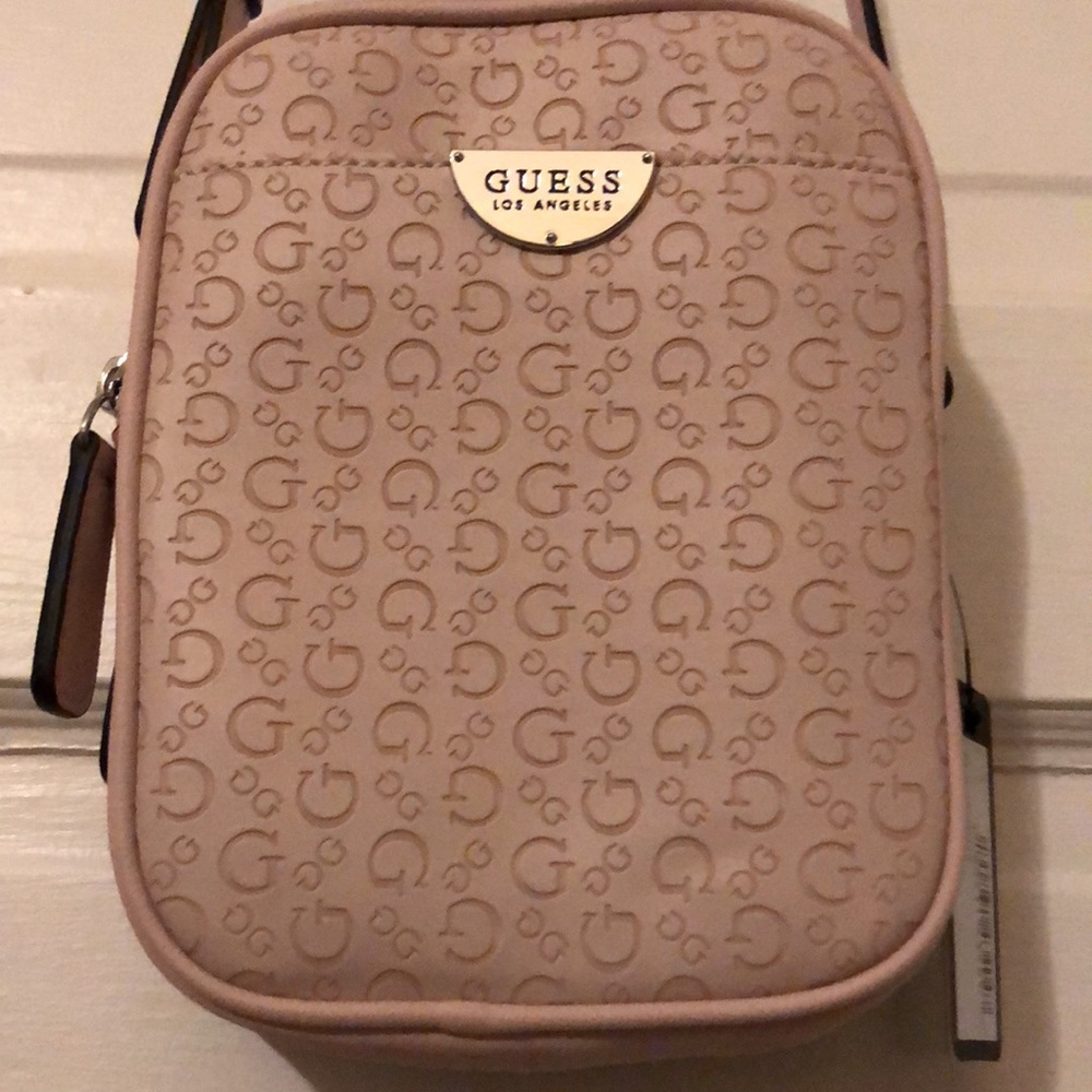 Blush pink Guess crossbody